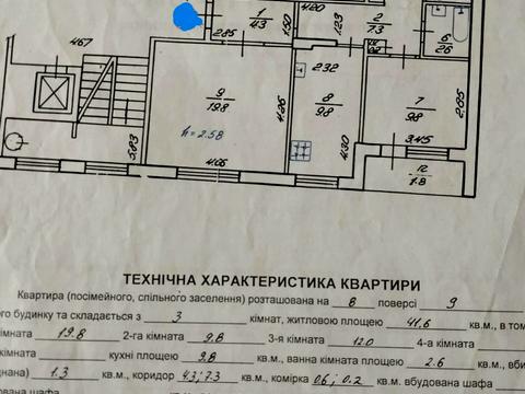 квартира за адресою Львів, Івана Кавалерідзе вул. (), 8