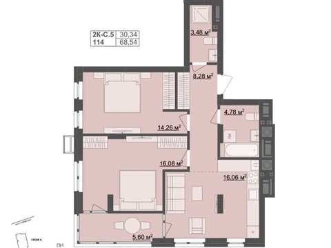 квартира за адресою Шпаківський проїзд, (Будинок 4)