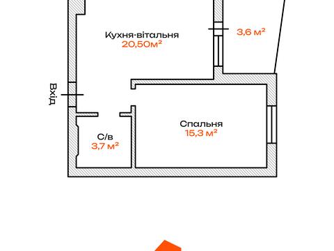 квартира за адресою Ірпінь, Українська вул., 1-Б/1