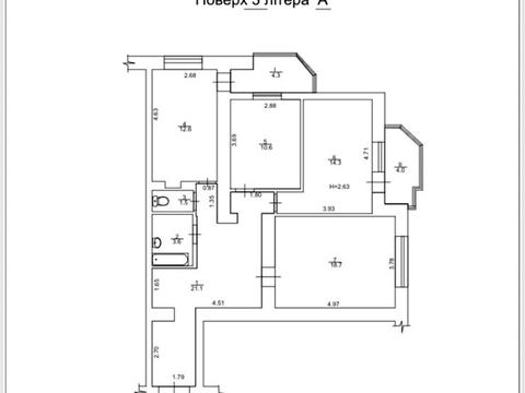 квартира за адресою Анни Ахматової вул., 3