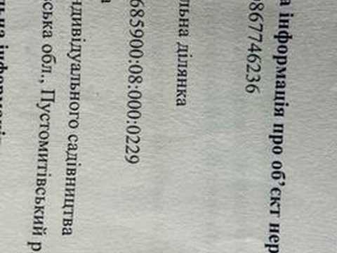 ділянка за адресою 