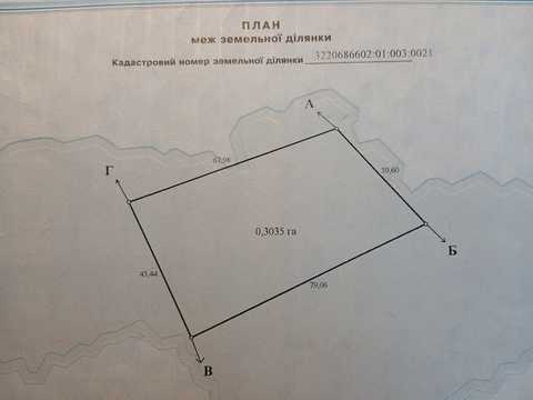 ділянка за адресою Росьова, 34