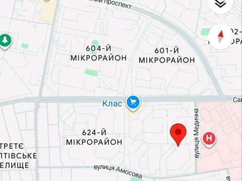 квартира по адресу Амосова ул. (Корчагінців), 23