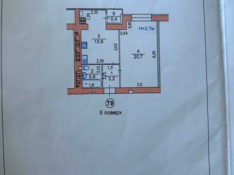 квартира по адресу Вінницьке шоссе, 1/3