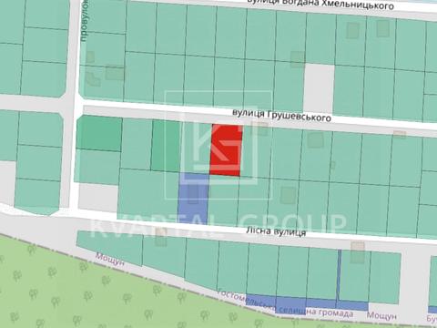 ділянка за адресою грушевського, 10