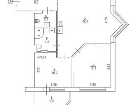 квартира за адресою Миколи Бажана просп., 8-Б
