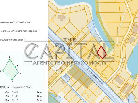 участок по адресу Старокиевская ул.