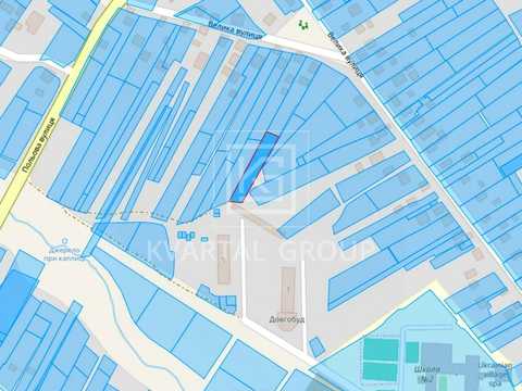 участок по адресу Комсомольська