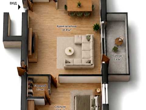 квартира за адресою русина, 3