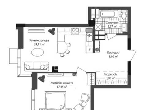 квартира за адресою Трускавецька вул., 10-Д