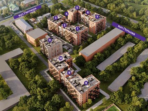 квартира за адресою Симона Петлюри вул., (Будинок 1)
