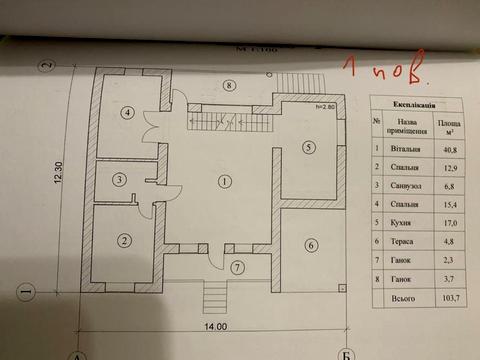 будинок за адресою с. Княжичі, залозного