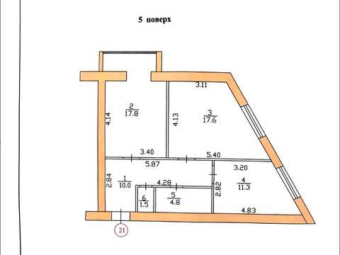 квартира по адресу Степана Бандеры ул., 20