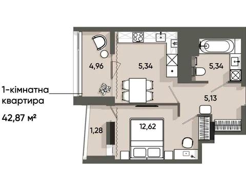 квартира за адресою Івана Раковського вул., (Будинок 3)