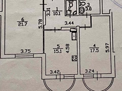 квартира по адресу Феодосийский пер., 14