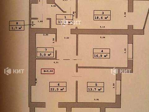 квартира по адресу Искринский пер., 19б