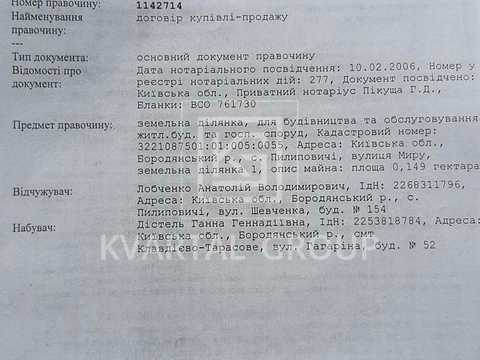 ділянка за адресою 