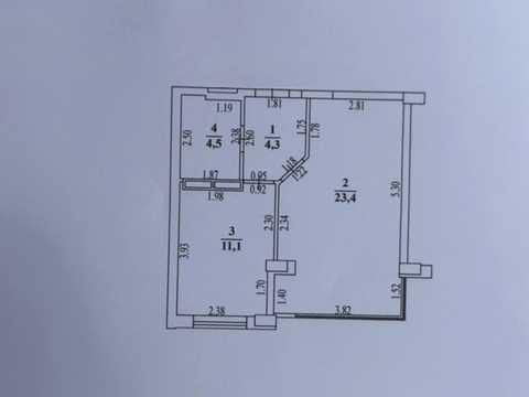 квартира за адресою с. Фонтанка, Бочарова Генерала вул., 70