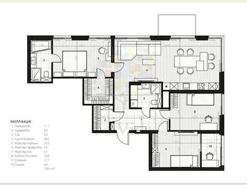 квартира за адресою Салютна вул., (Будинок 03801-03901)