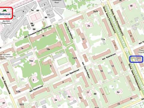 квартира по адресу Івана Котляревського бульв. (Праці), 2/27