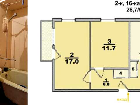 квартира по адресу Архитекторов ул., 22