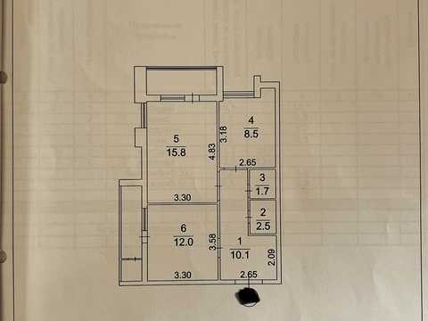 квартира за адресою Коперника вул., 14