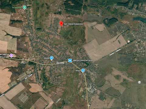 участок по адресу Освітянська ул., 7