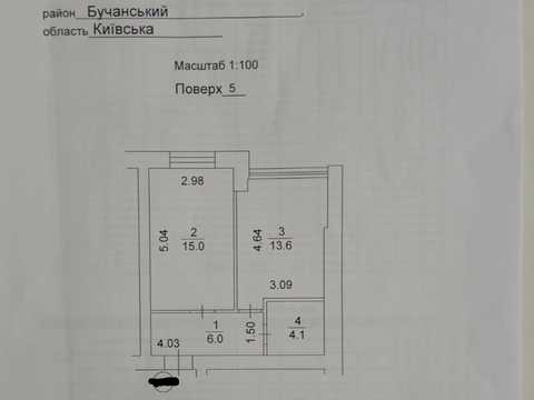 квартира за адресою Європейська вул. (Жовтнева), 32/1Б