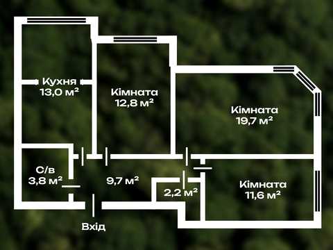квартира за адресою Героїв Небесної Сотні просп., 34/2