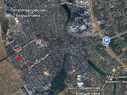 ділянка за адресою Платона Майбороди вул., 16