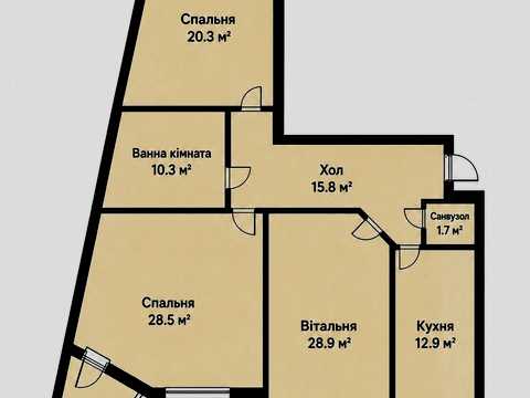квартира по адресу Голосеевский просп. (40-летия Октября), 68