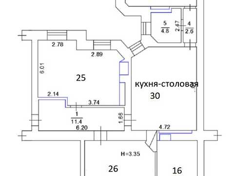 квартира за адресою Базарна вул., 49
