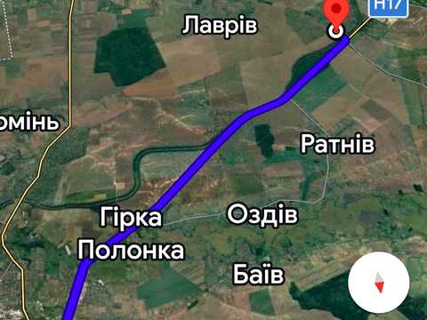 ділянка за адресою с. Лаврів, 