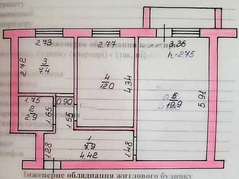 квартира по адресу Богдана Хмельницкого ул., 1