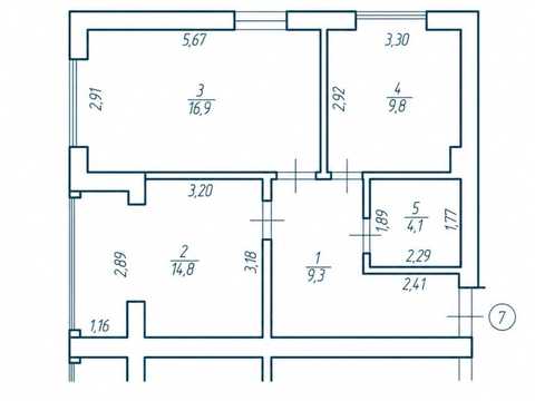 квартира по адресу Ровно, Льнокомбинатовская ул., 1