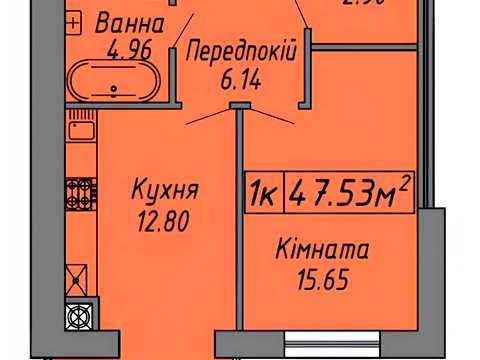 квартира по адресу Степана Бандеры ул., (Будинок 1)