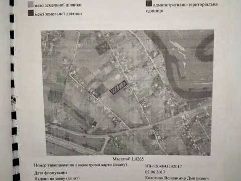 ділянка за адресою Шевченко
