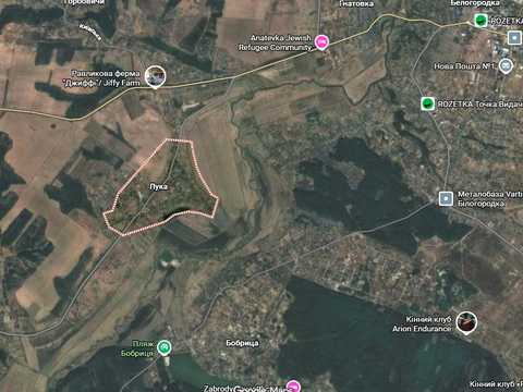 участок по адресу Зелена