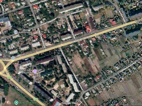 ділянка за адресою Центральна вул. (Леніна)