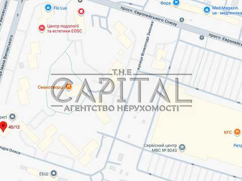 комерційна за адресою Європейського Союзу просп. (Правди), 20