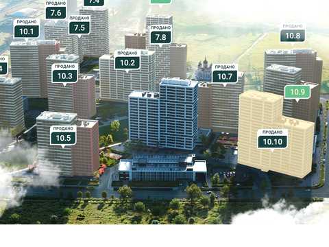 квартира за адресою Олександра Олеся вул., (Будинок 10.10)