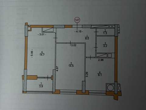 квартира за адресою Тернопіль, Северина Наливайка вул., 1-К
