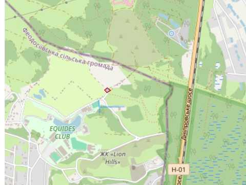 ділянка за адресою Проектна