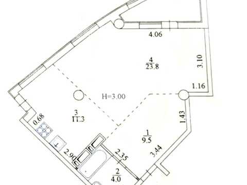 квартира за адресою Євгена Чикаленка пров. (Карбишева), 5