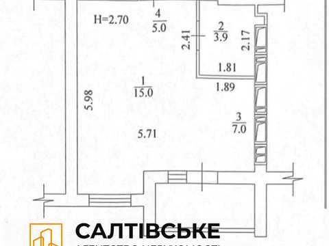 квартира по адресу Академика Барабашова ул., 10в