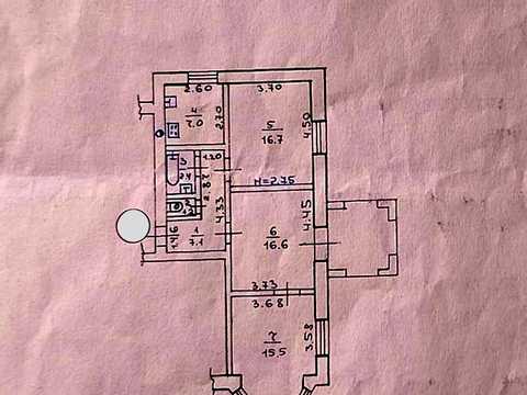 квартира по адресу Салтовское шоссе, 12