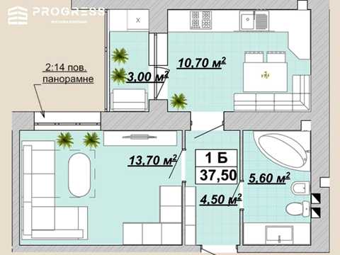 квартира по адресу Княгинин ул., (Будинок 18)