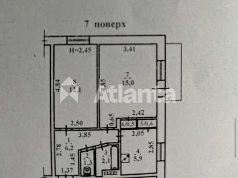 квартира за адресою Жоліо Кюрі вул., 60