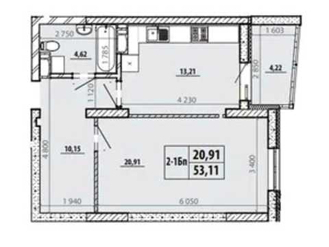 квартира по адресу Никольско-Слободская ул., 15