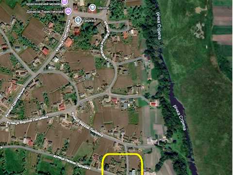 ділянка за адресою с. Денисів, Нижня лапаївка